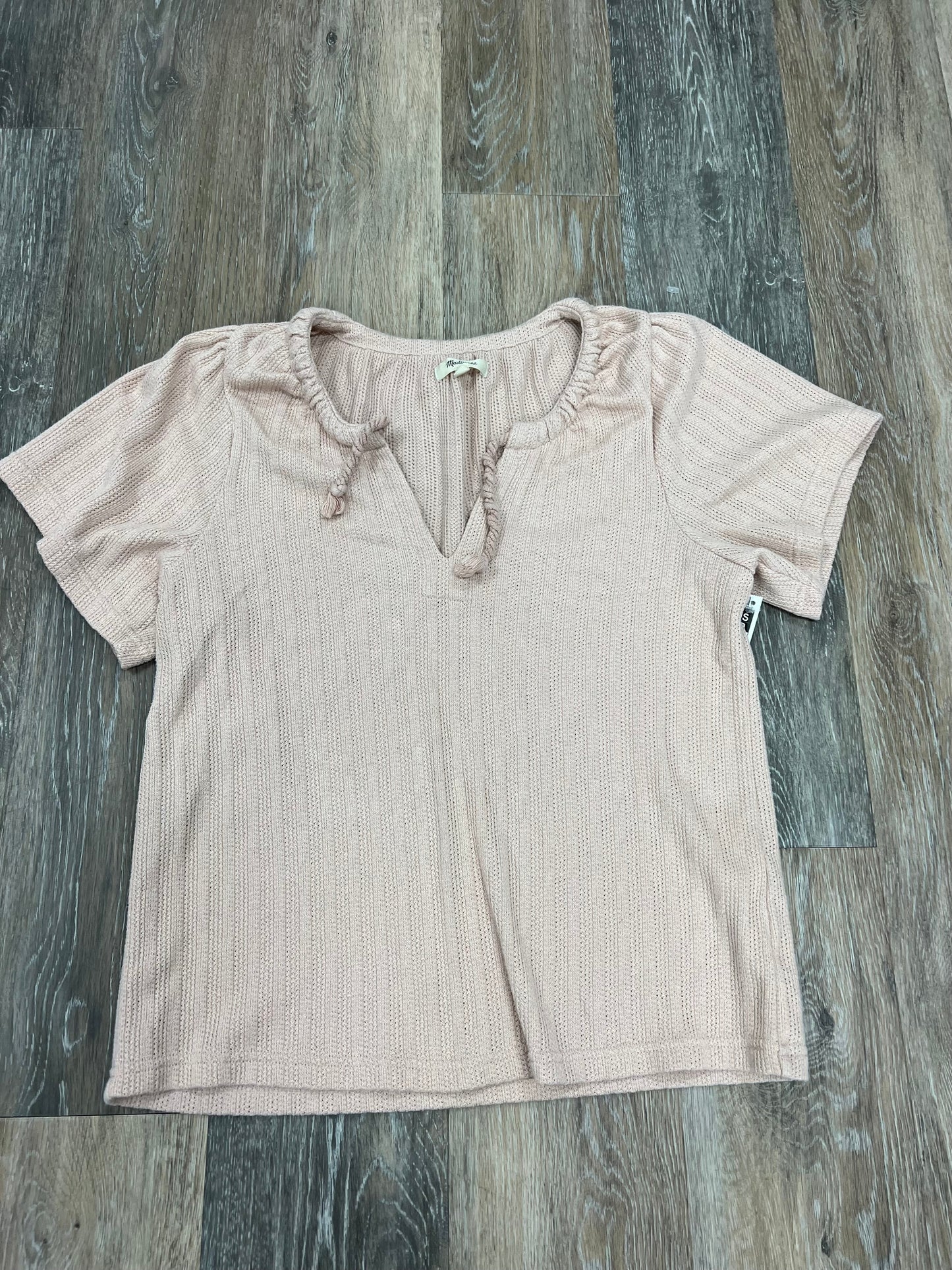 Top Short Sleeve By Madewell  Size: Xs