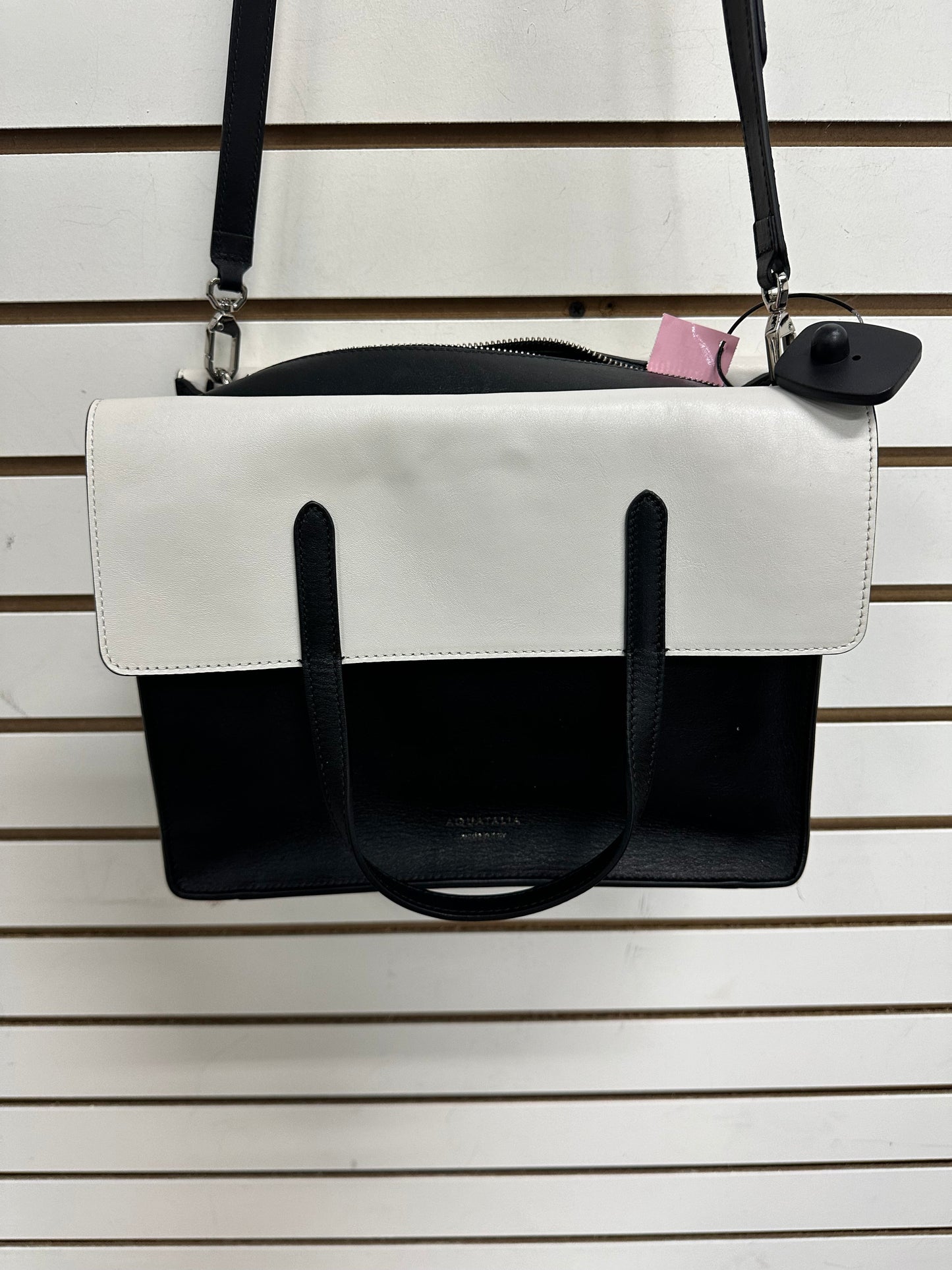Handbag Leather By Aquatalia  Size: Medium