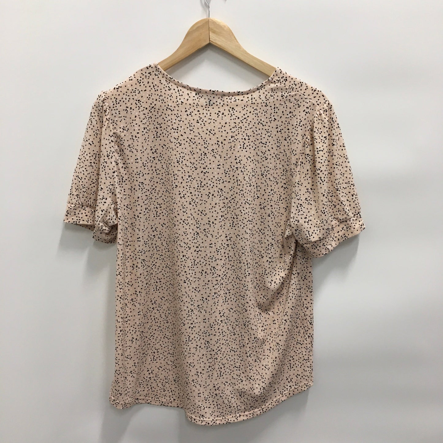 Top Short Sleeve By Adrianna Papell  Size: L