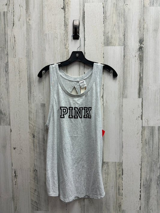 Athletic Tank Top By Pink  Size: L