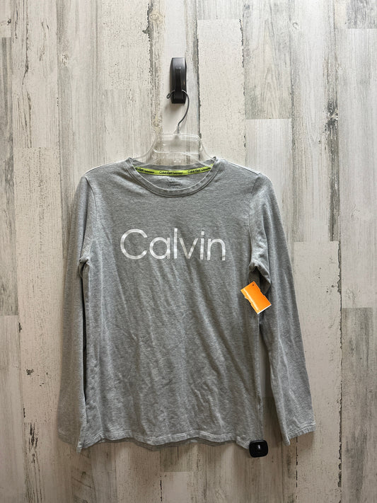 Top Long Sleeve By Calvin Klein  Size: M