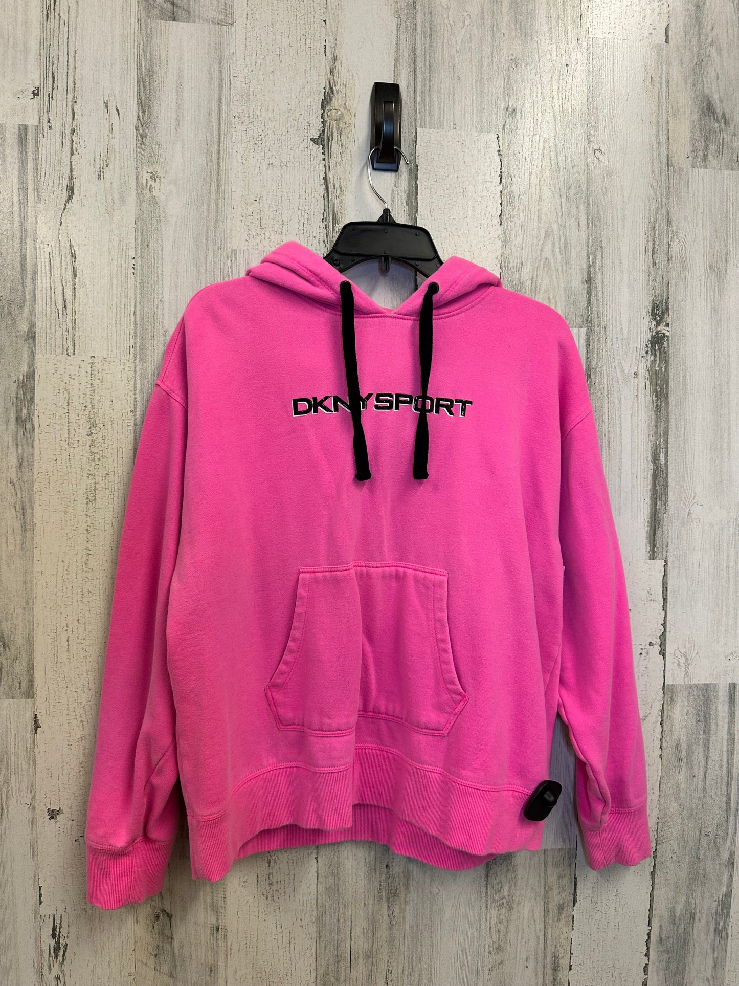 Sweatshirt Hoodie By Dkny  Size: L