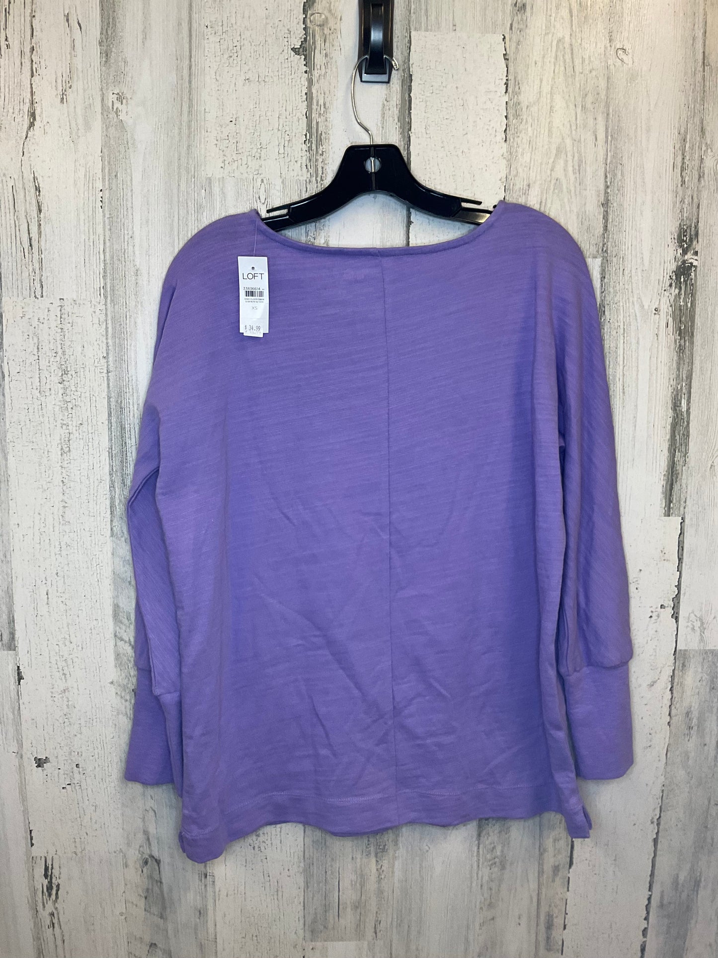 Top Long Sleeve Basic By Loft  Size: Xs