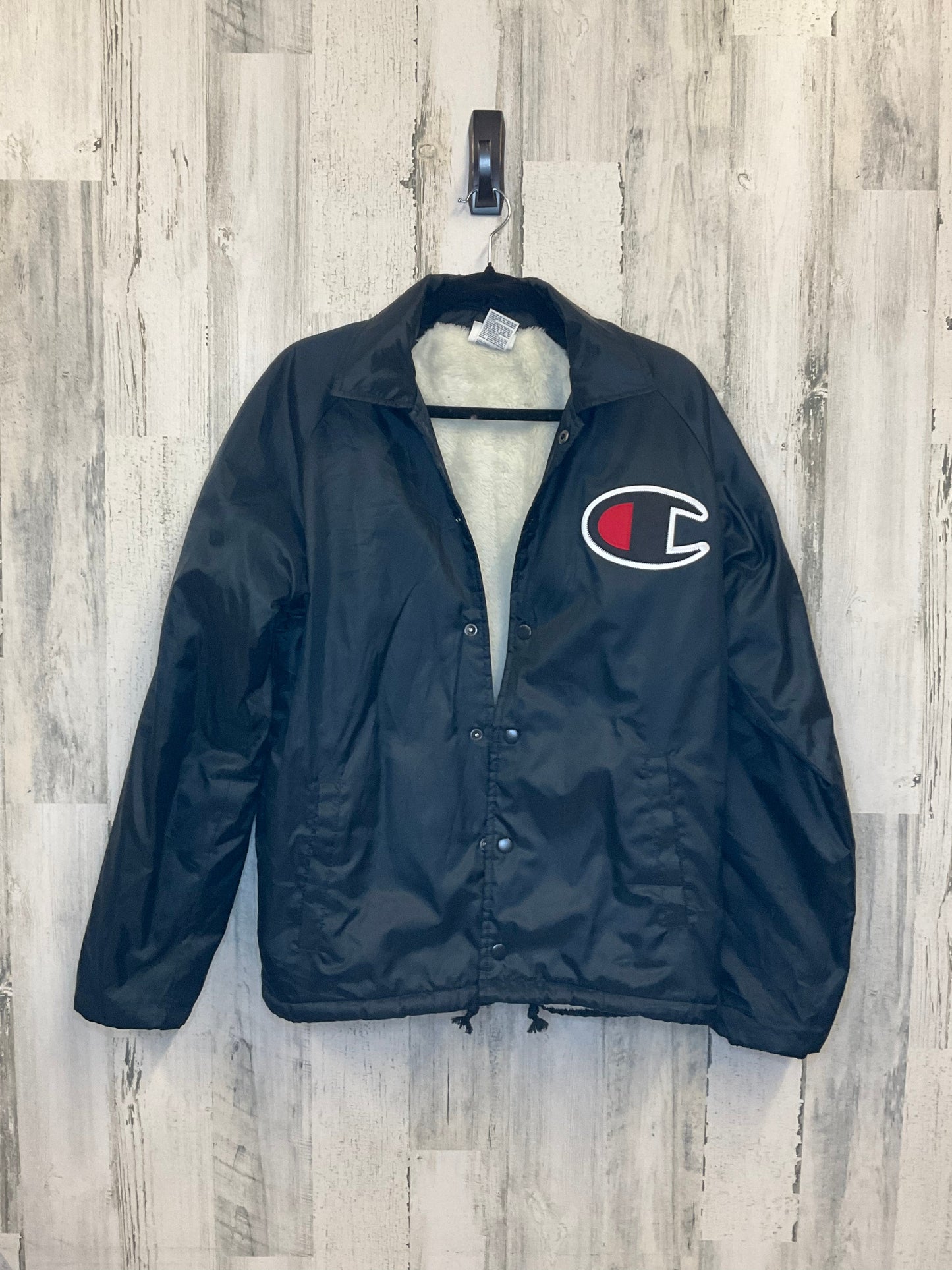 Coat Faux Fur & Sherpa By Champion  Size: S