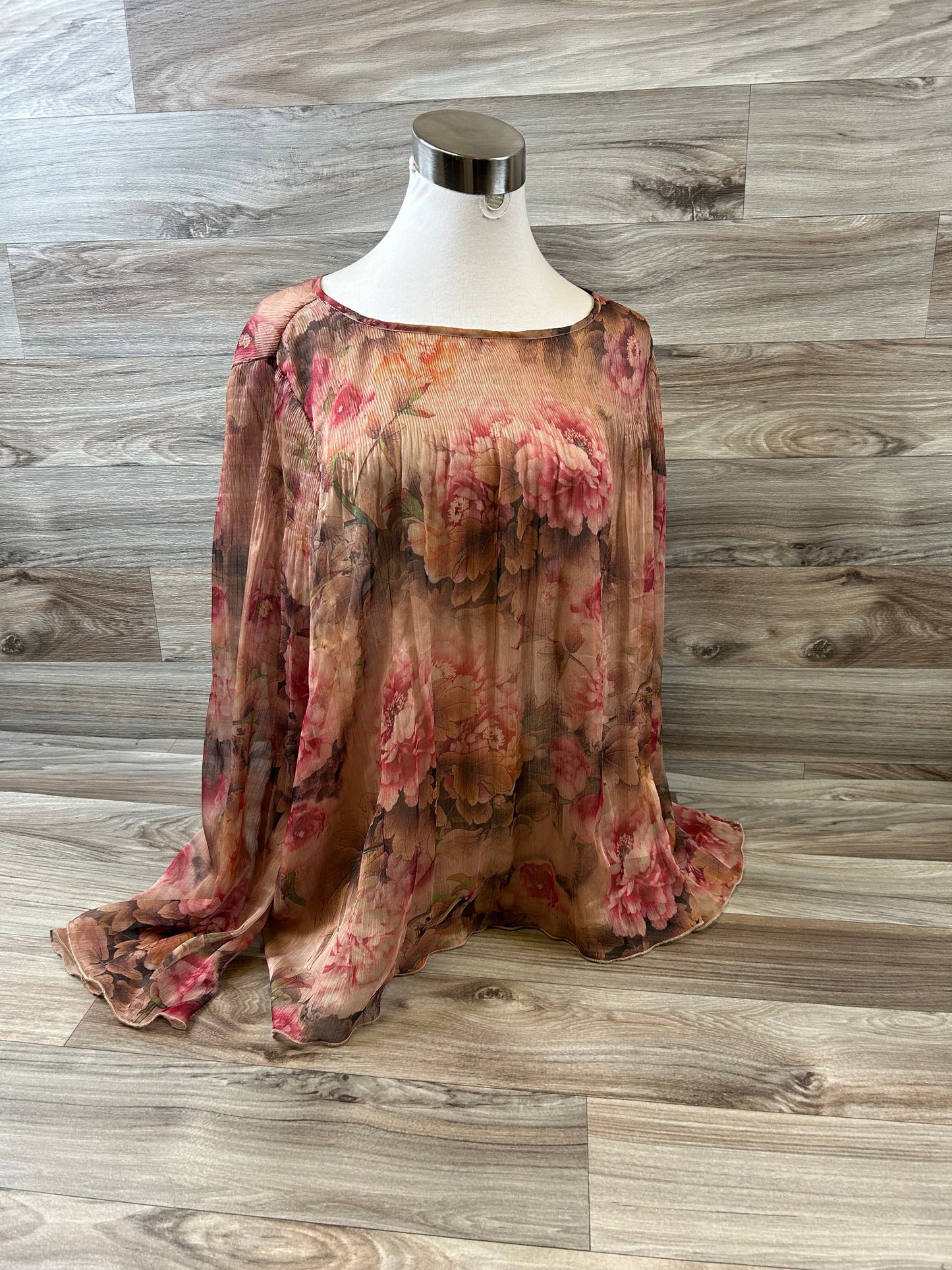 Top Long Sleeve By Kensie  Size: Xl