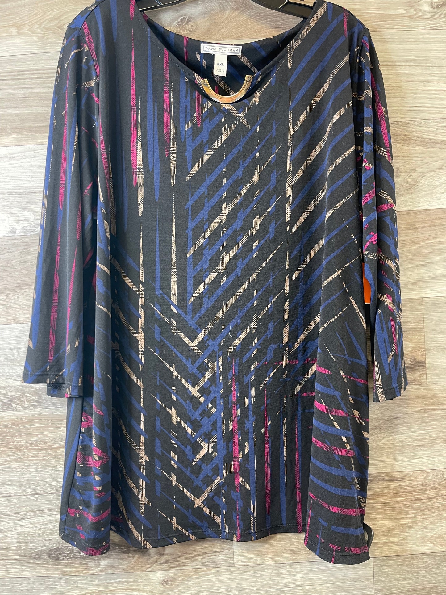 Top Short Sleeve By Dana Buchman  Size: Xxl