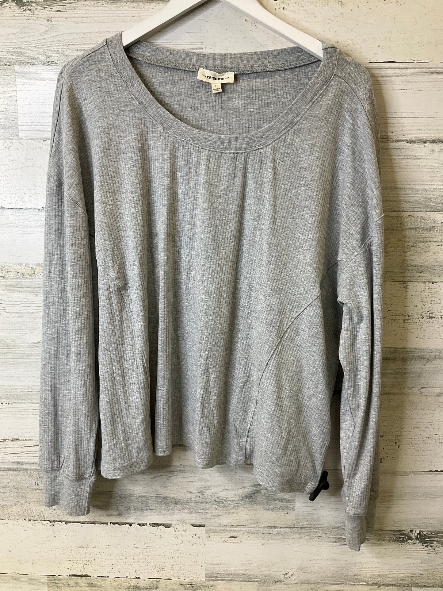 Top Long Sleeve By Ee Some  Size: L