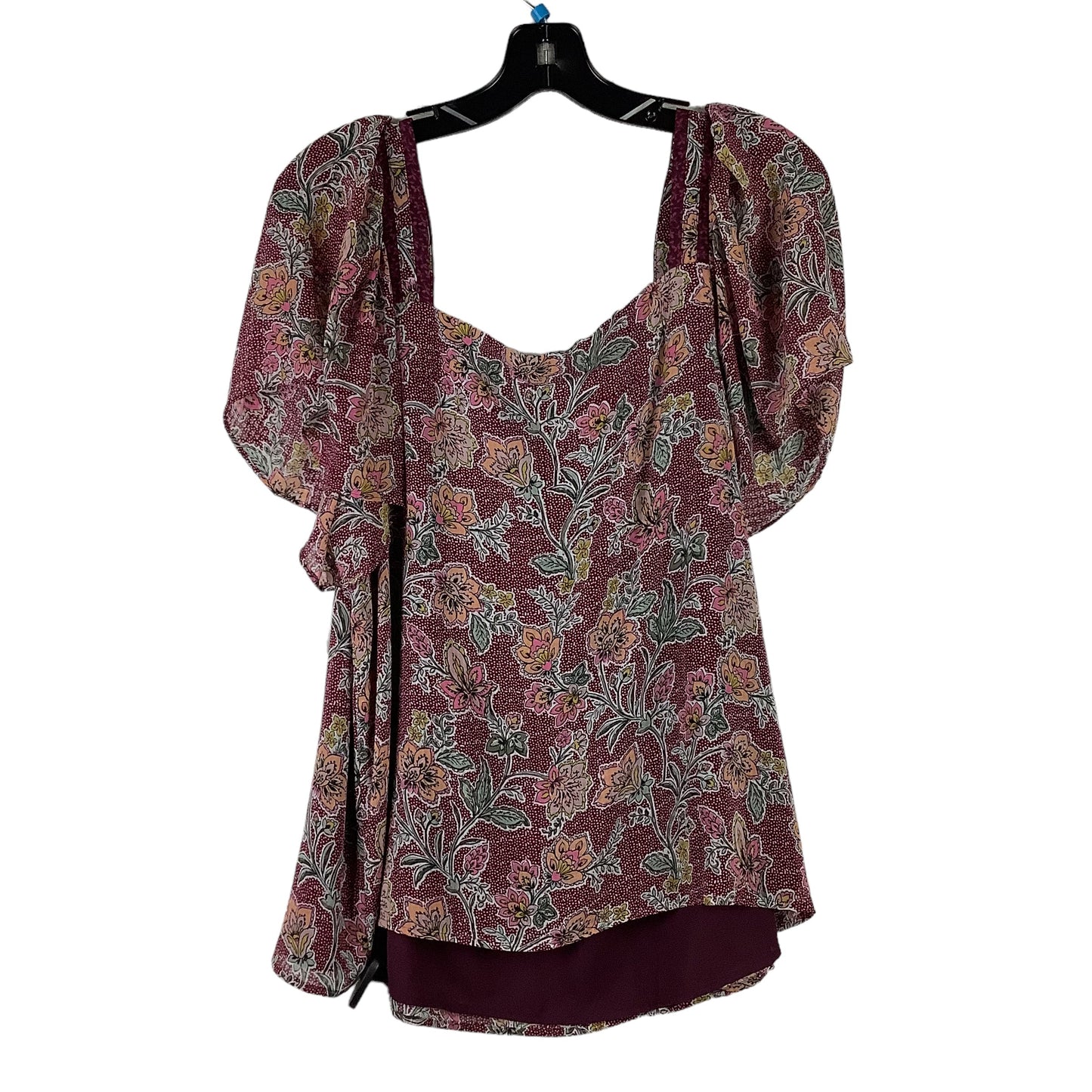 Top Short Sleeve By Loft  Size: Xl