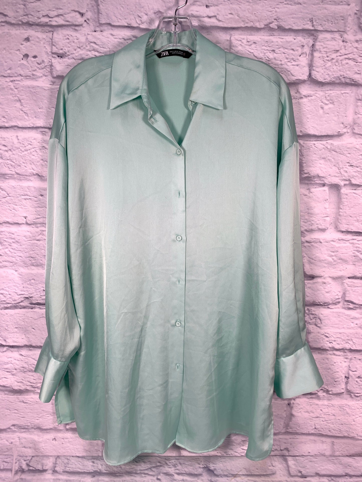 Tunic Long Sleeve By Zara  Size: S