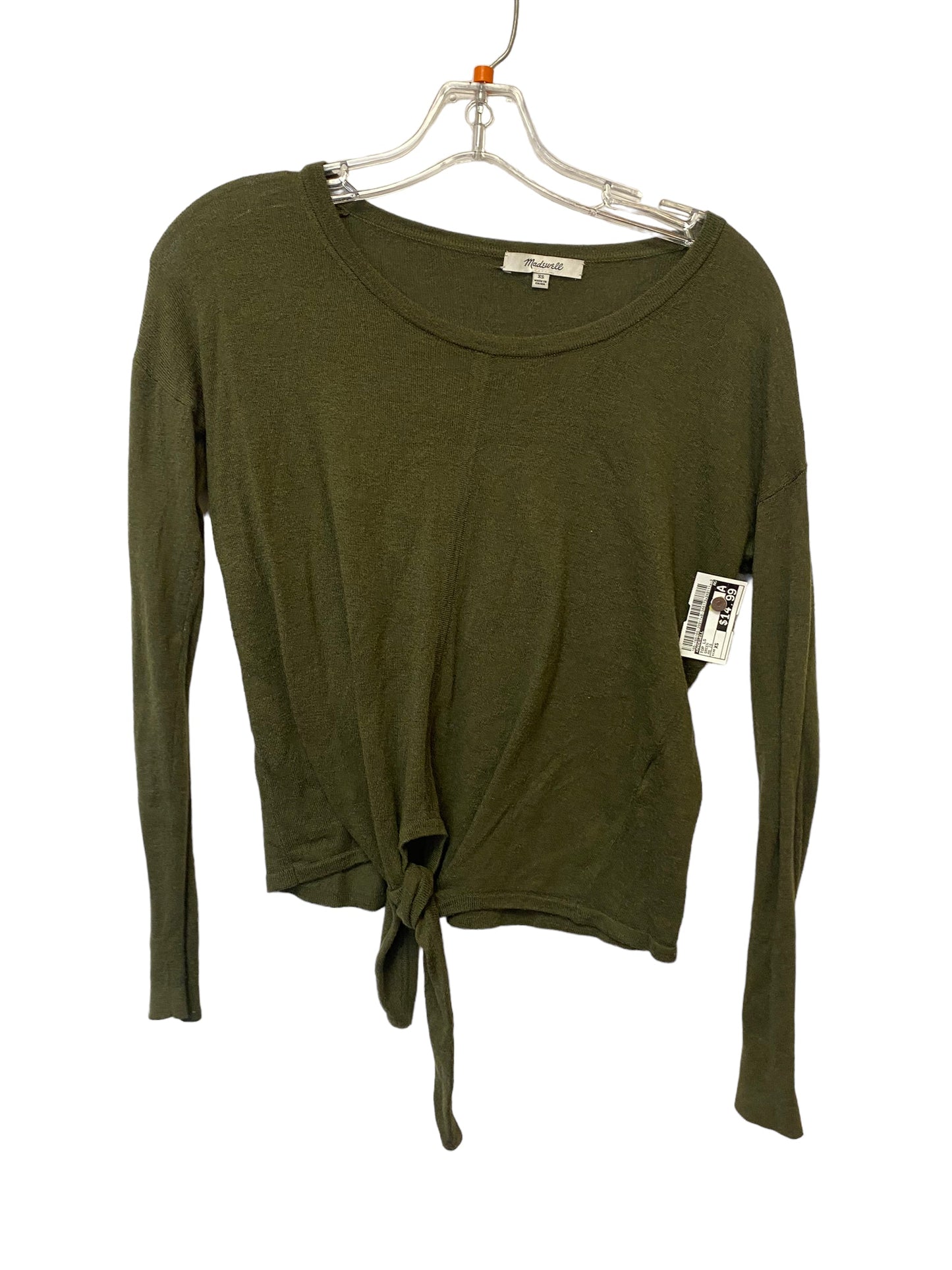 Top Long Sleeve By Madewell  Size: Xs