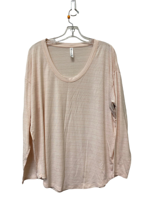 Top Long Sleeve Basic By Athleta  Size: Xl