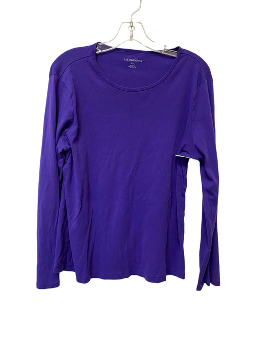 Top Long Sleeve Basic By Liz Claiborne  Size: 2x