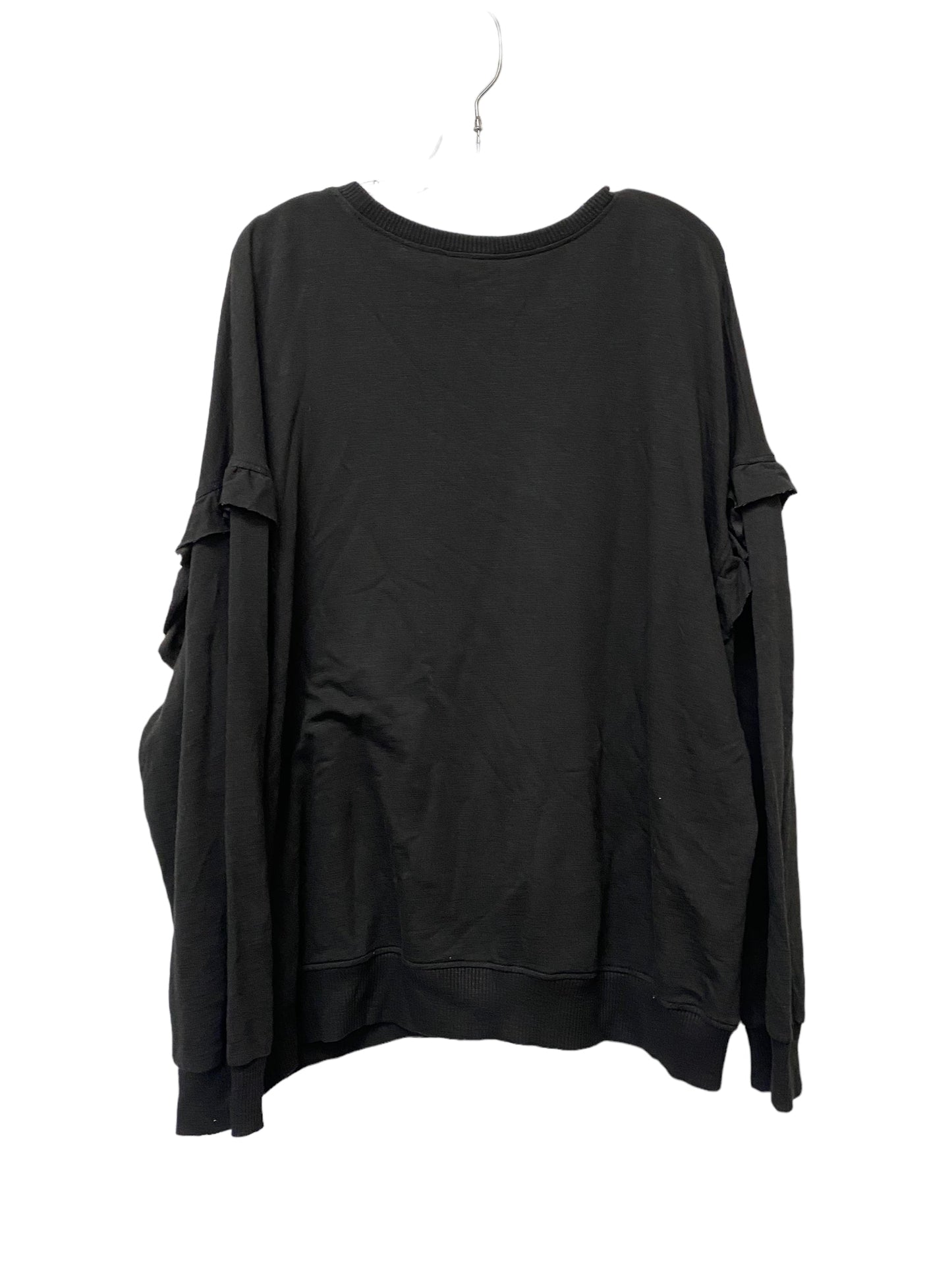 Top Long Sleeve Basic By Time And Tru  Size: 3x