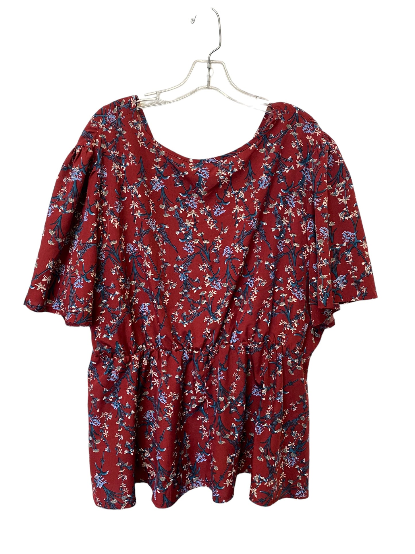 Top Short Sleeve By Shein  Size: 4x