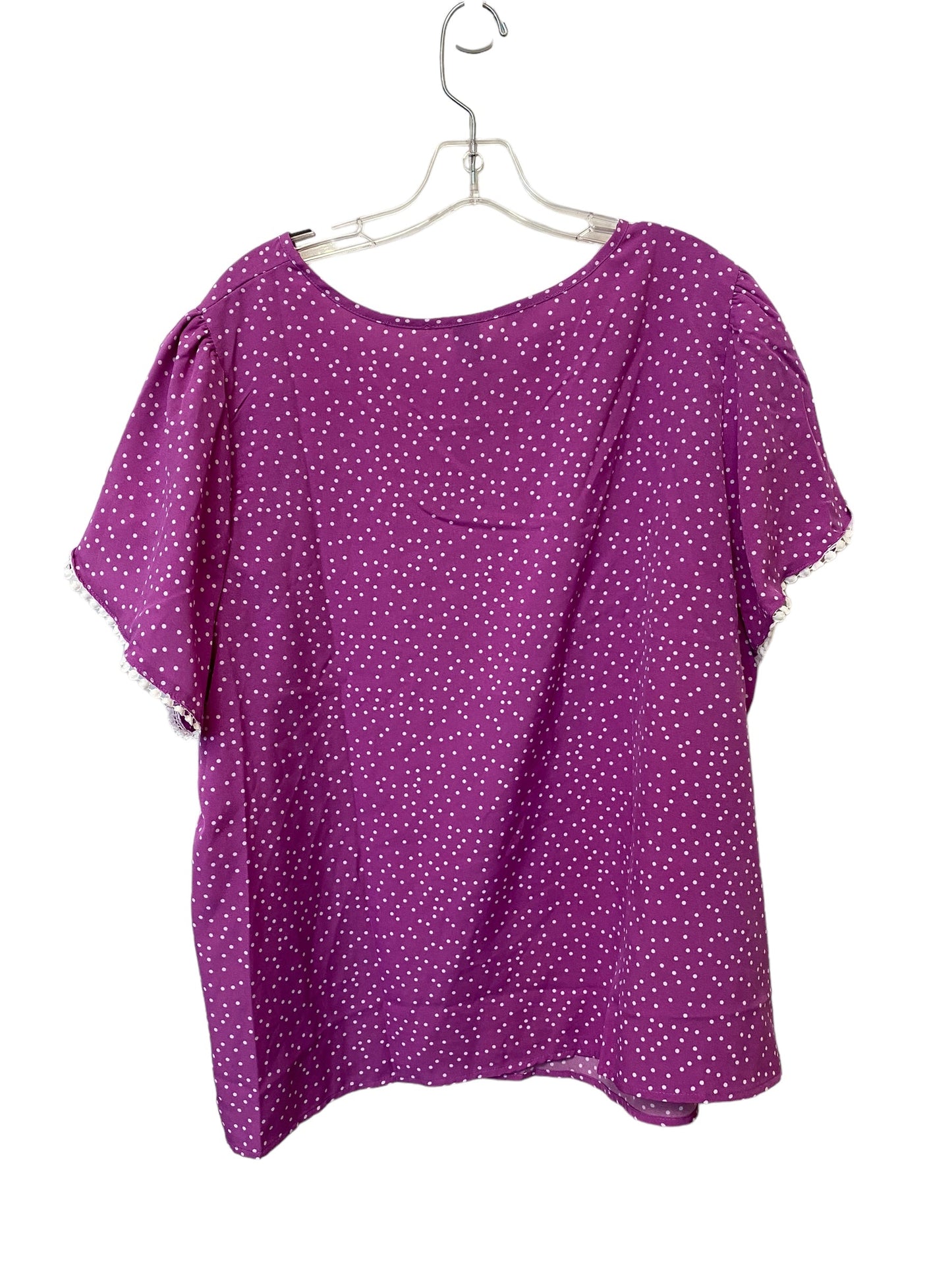 Top Short Sleeve By Shein  Size: 4x