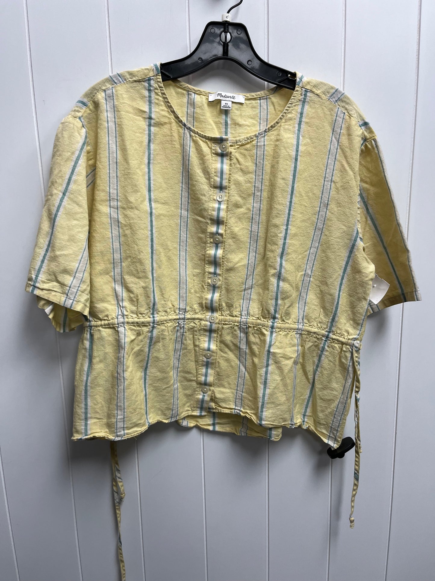 Top Short Sleeve By Madewell  Size: Xs