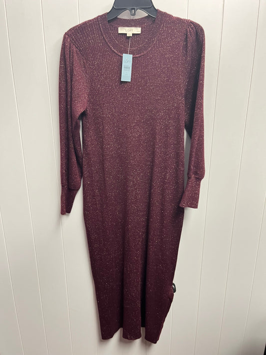 Dress Sweater By Loft O  Size: L