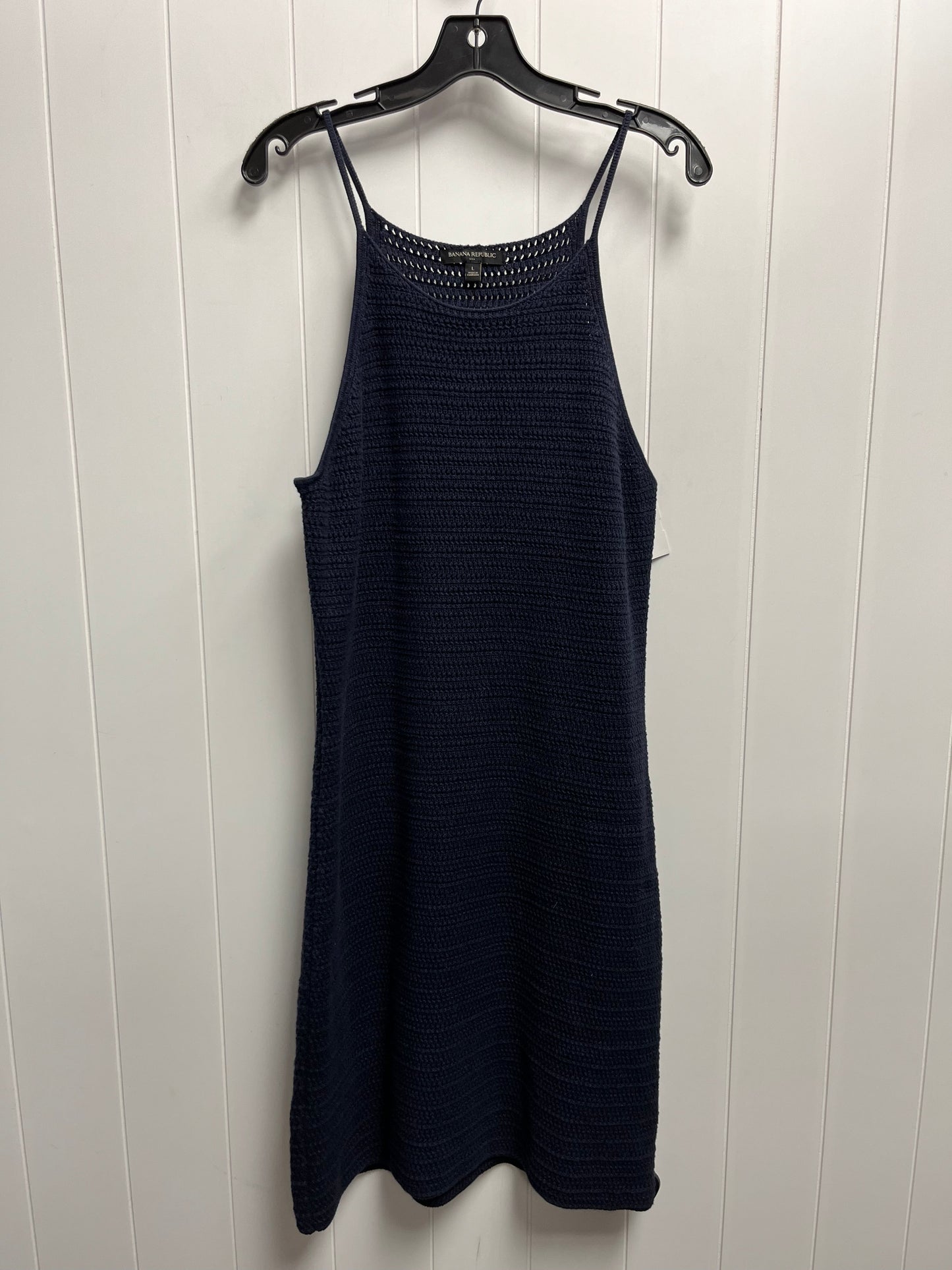 Dress Casual Midi By Banana Republic O  Size: L