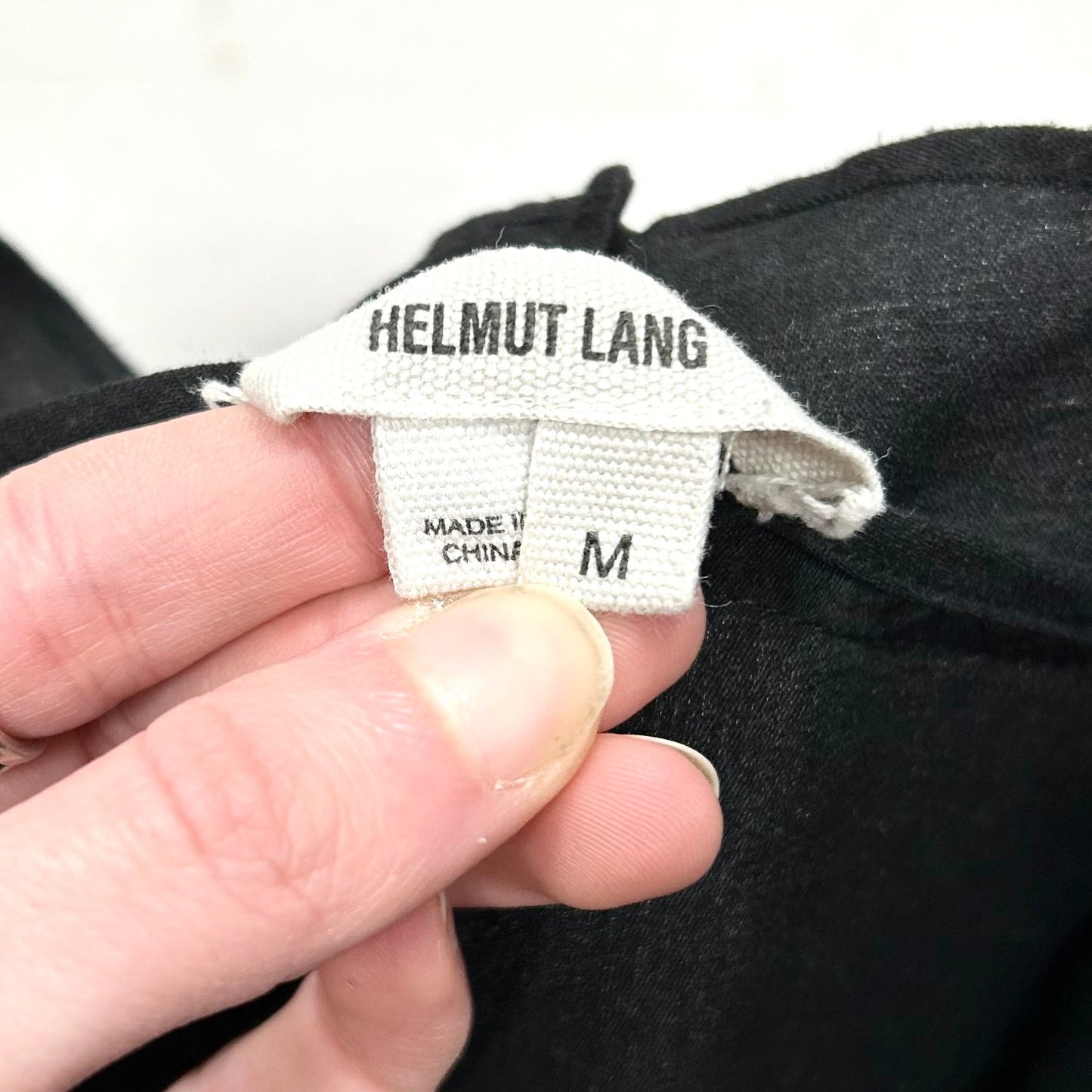 Top Long Sleeve Designer By Helmut Lang  Size: M