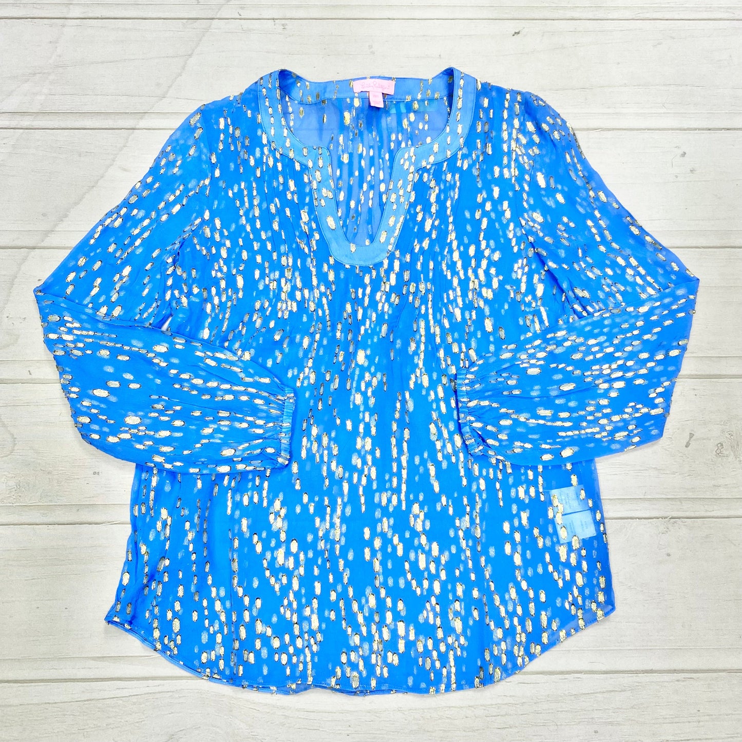 Top Long Sleeve Designer By Lilly Pulitzer  Size: Xxs