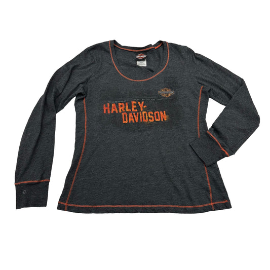 Top Long Sleeve By Harley Davidson  Size: L