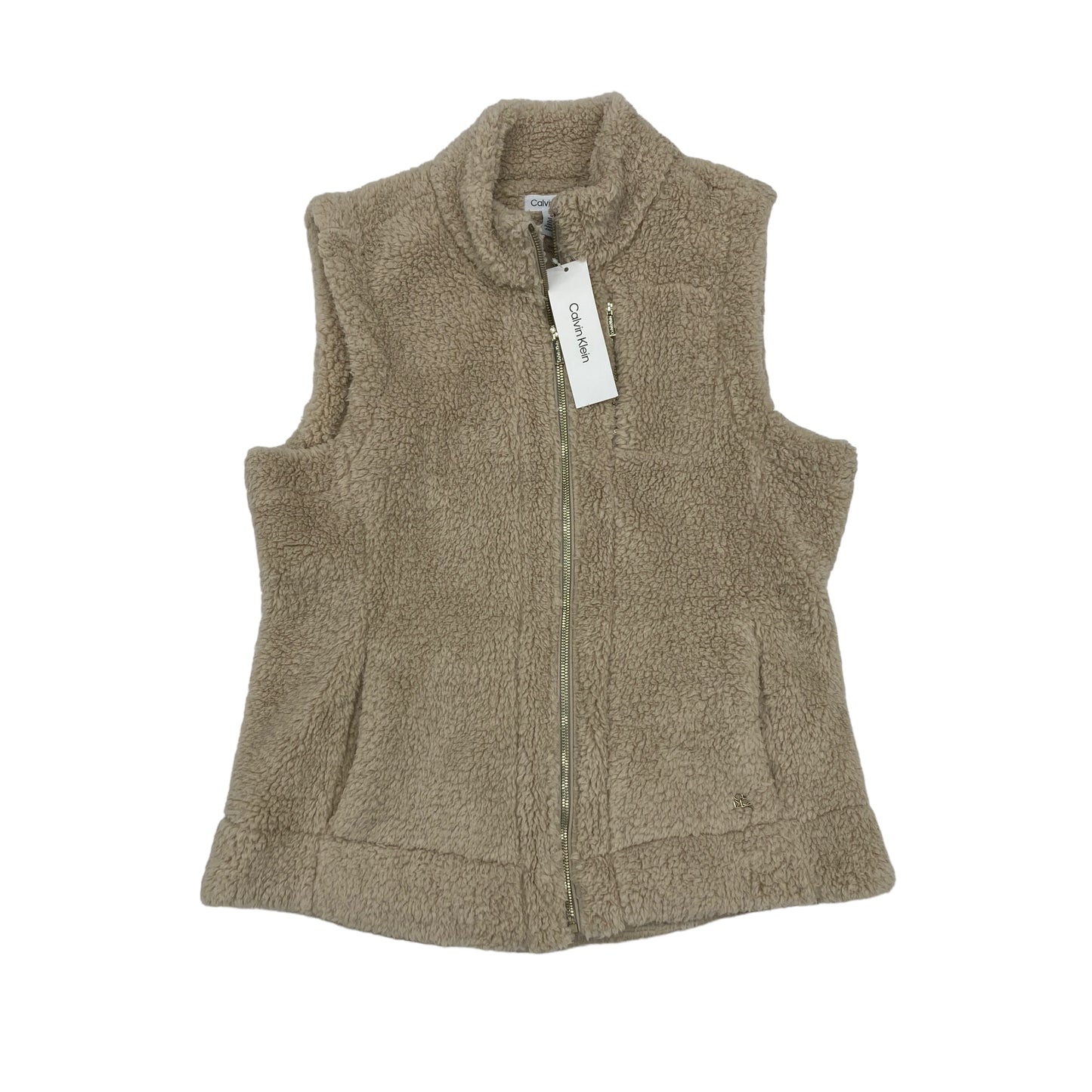 Vest Faux Fur & Sherpa By Calvin Klein  Size: L