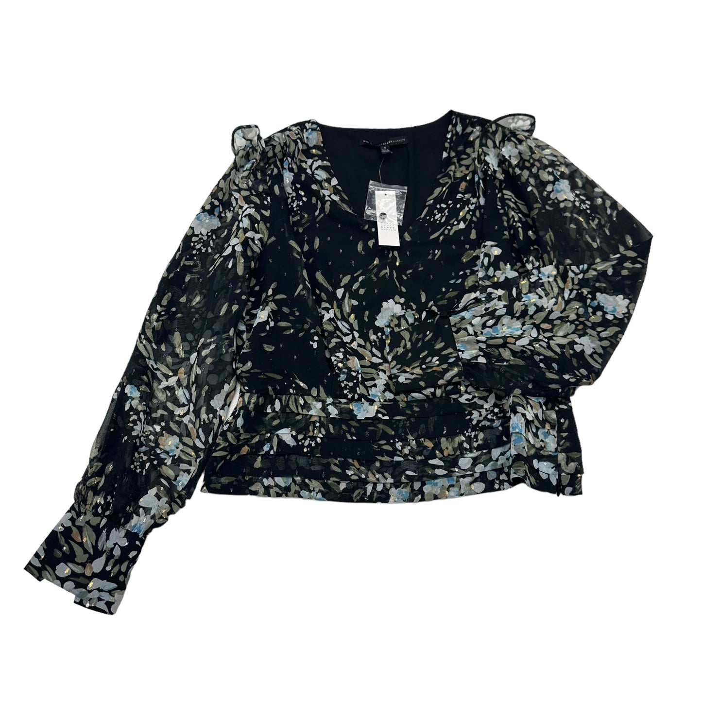 Blouse Long Sleeve By White House Black Market  Size: M