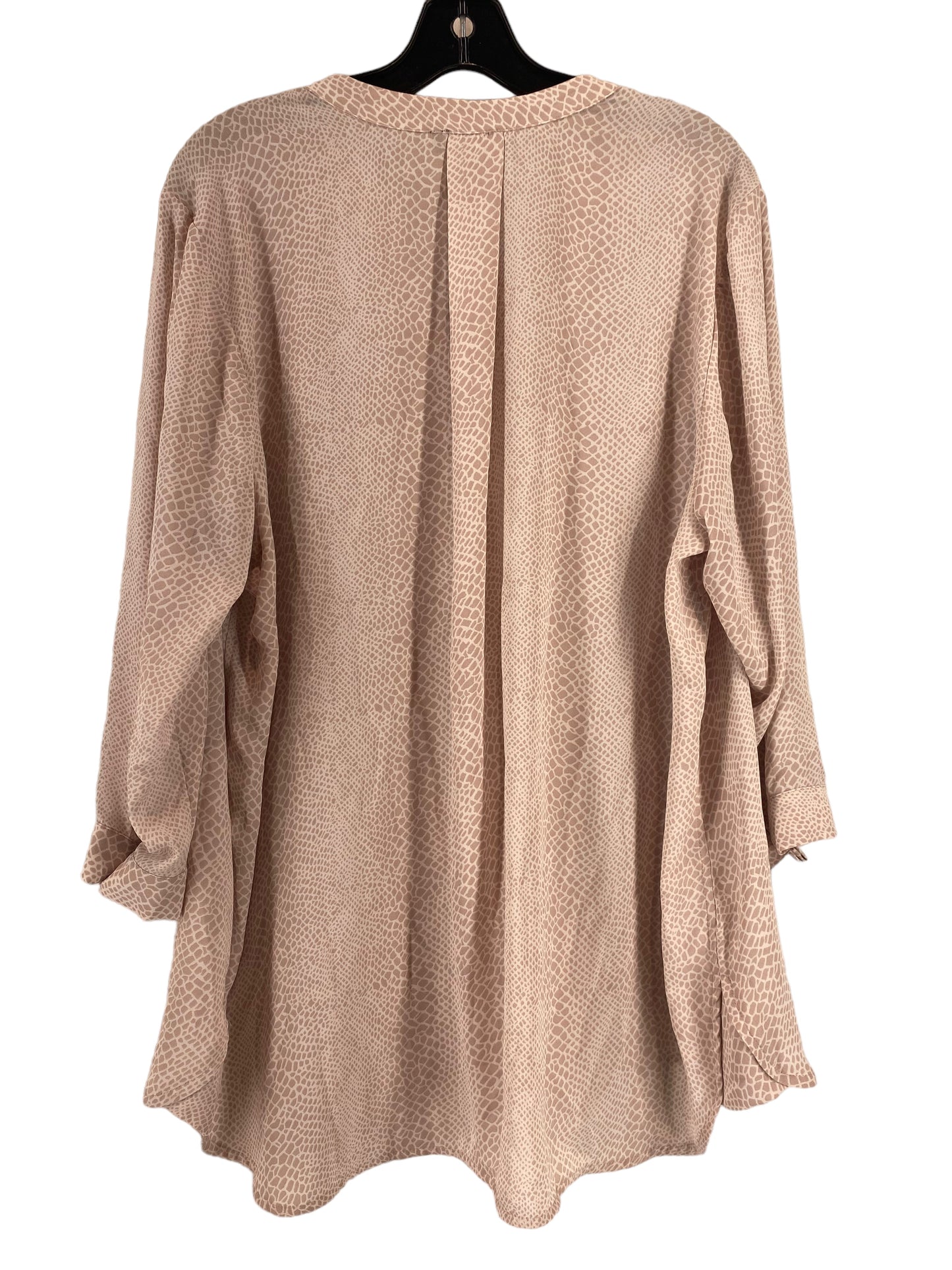 Top Long Sleeve By Jones And Co  Size: 2x