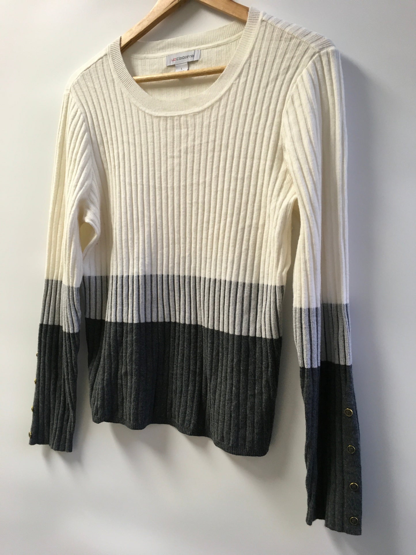 Top Long Sleeve By Liz Claiborne  Size: L