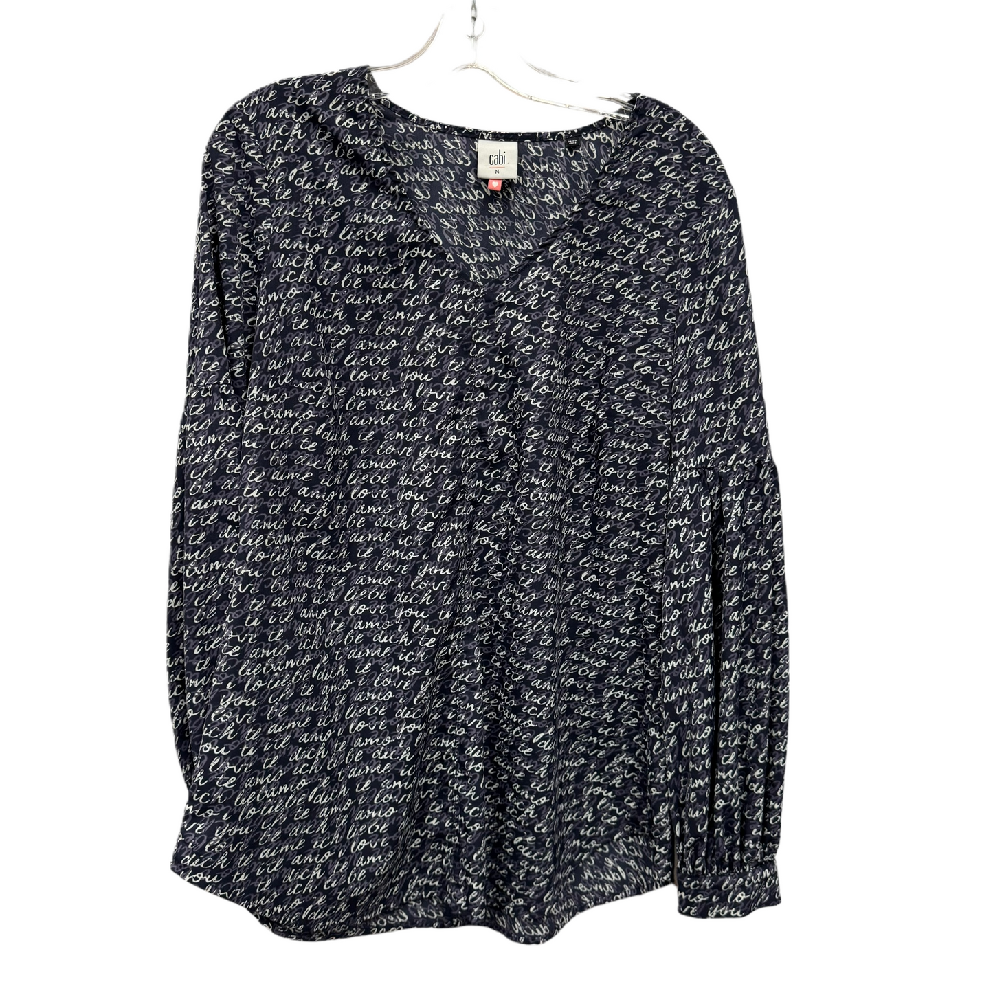 Top Long Sleeve By Cabi  Size: M