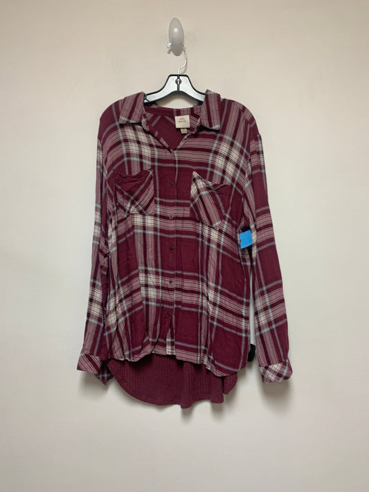 Top Long Sleeve By Knox Rose  Size: Xl