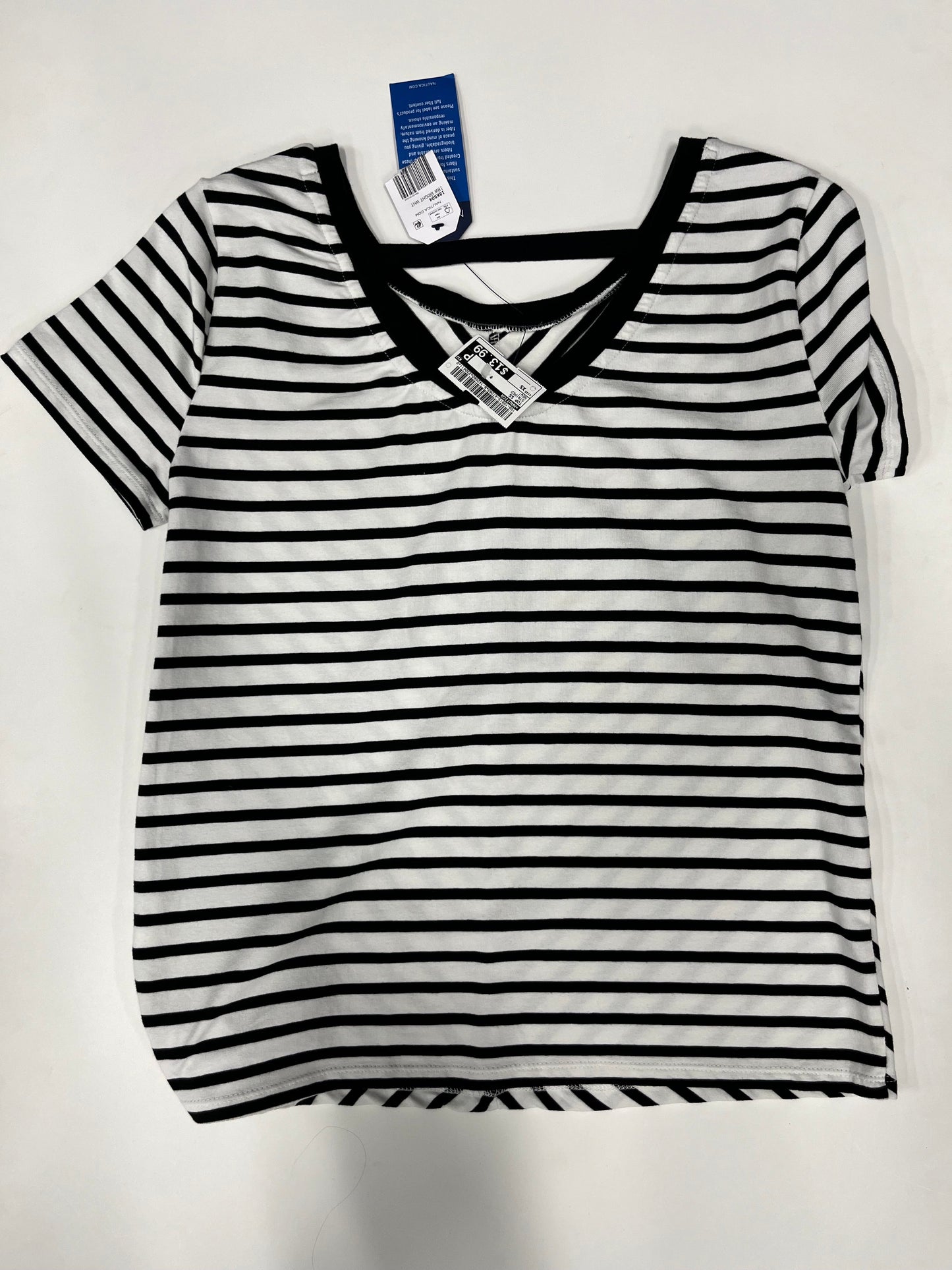Top Short Sleeve By Nautica NWT  Size: Xs