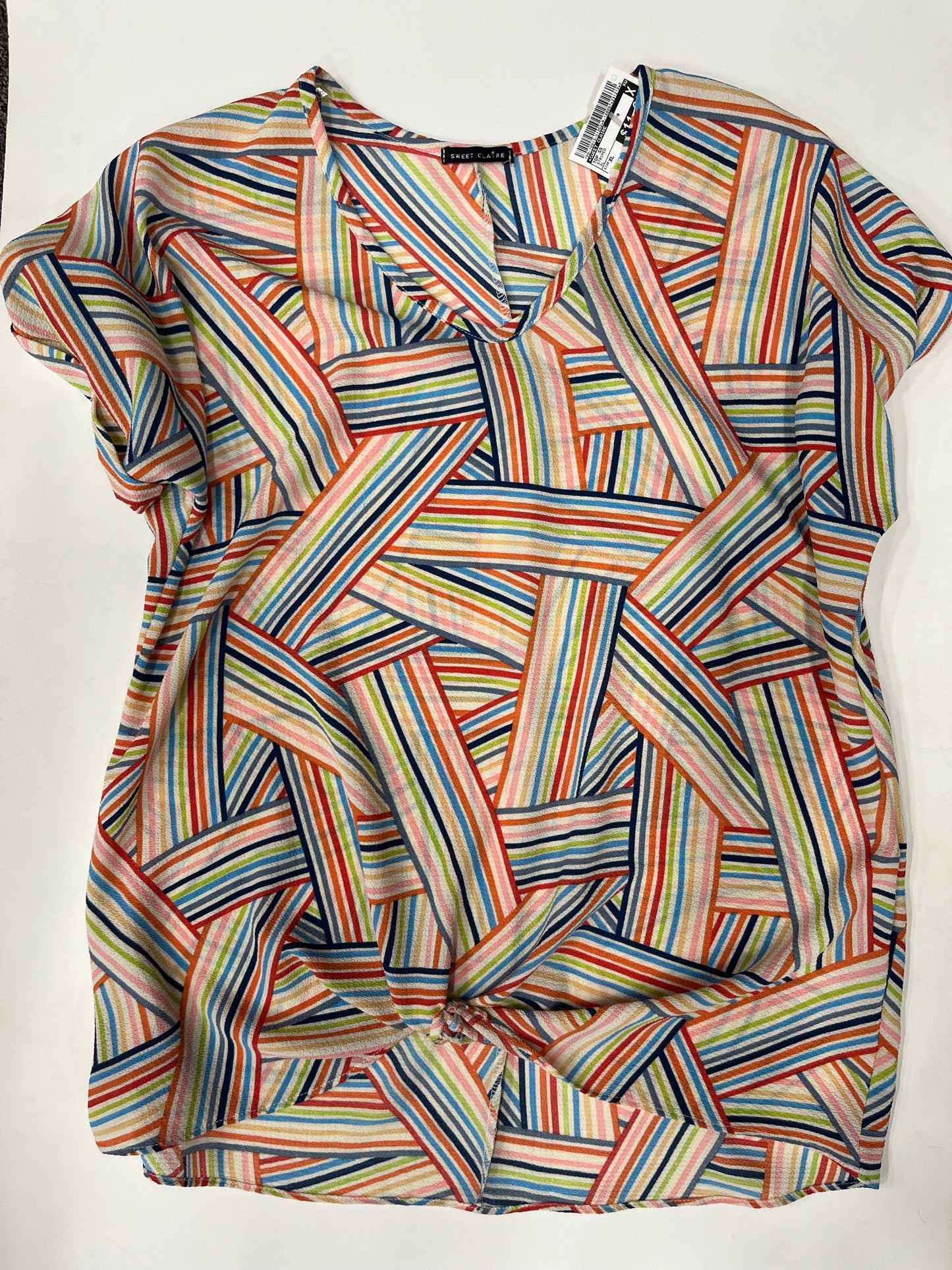 Top Short Sleeve By Sweet Claire  Size: Xl