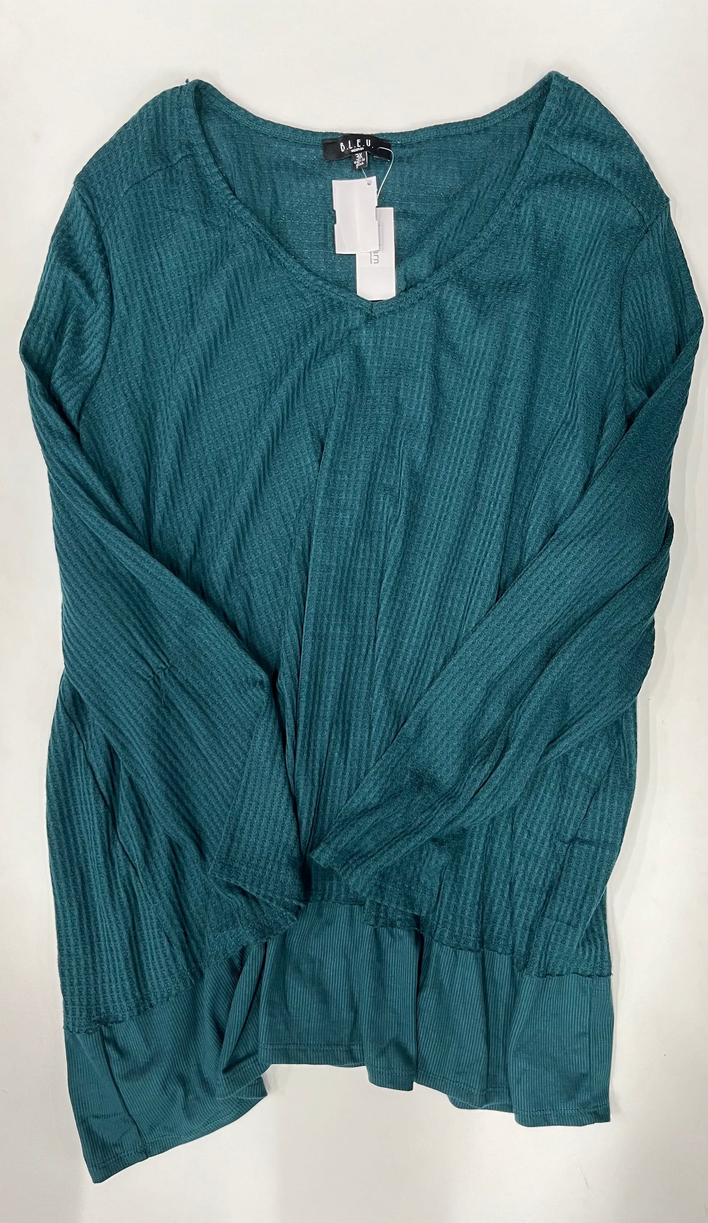 Top Long Sleeve By Bleu NWT Size: 3x