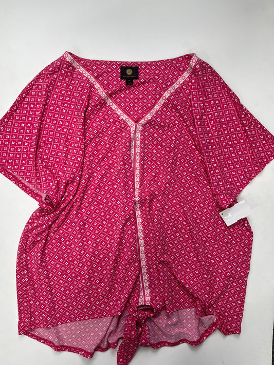 Blouse Short Sleeve By J Mclaughlin  Size: 2x