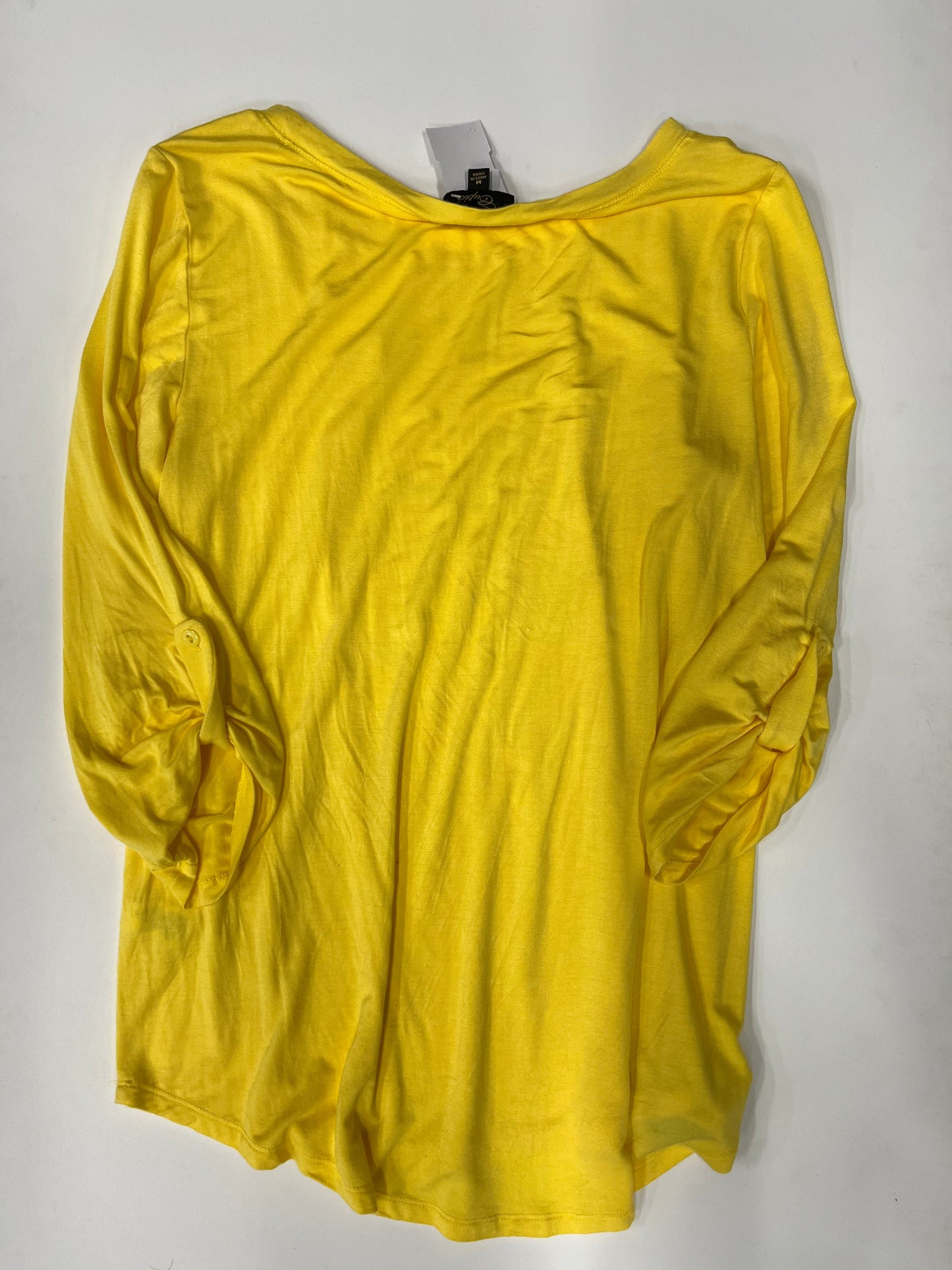 Top 3/4 Sleeve Basic By Cupio  Size: M