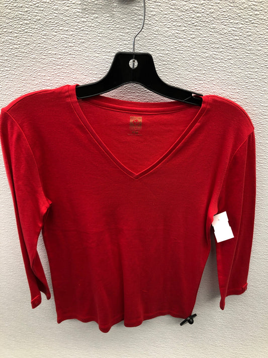 Top 3/4 Sleeve By Anne Klein  Size: Petite  Medium