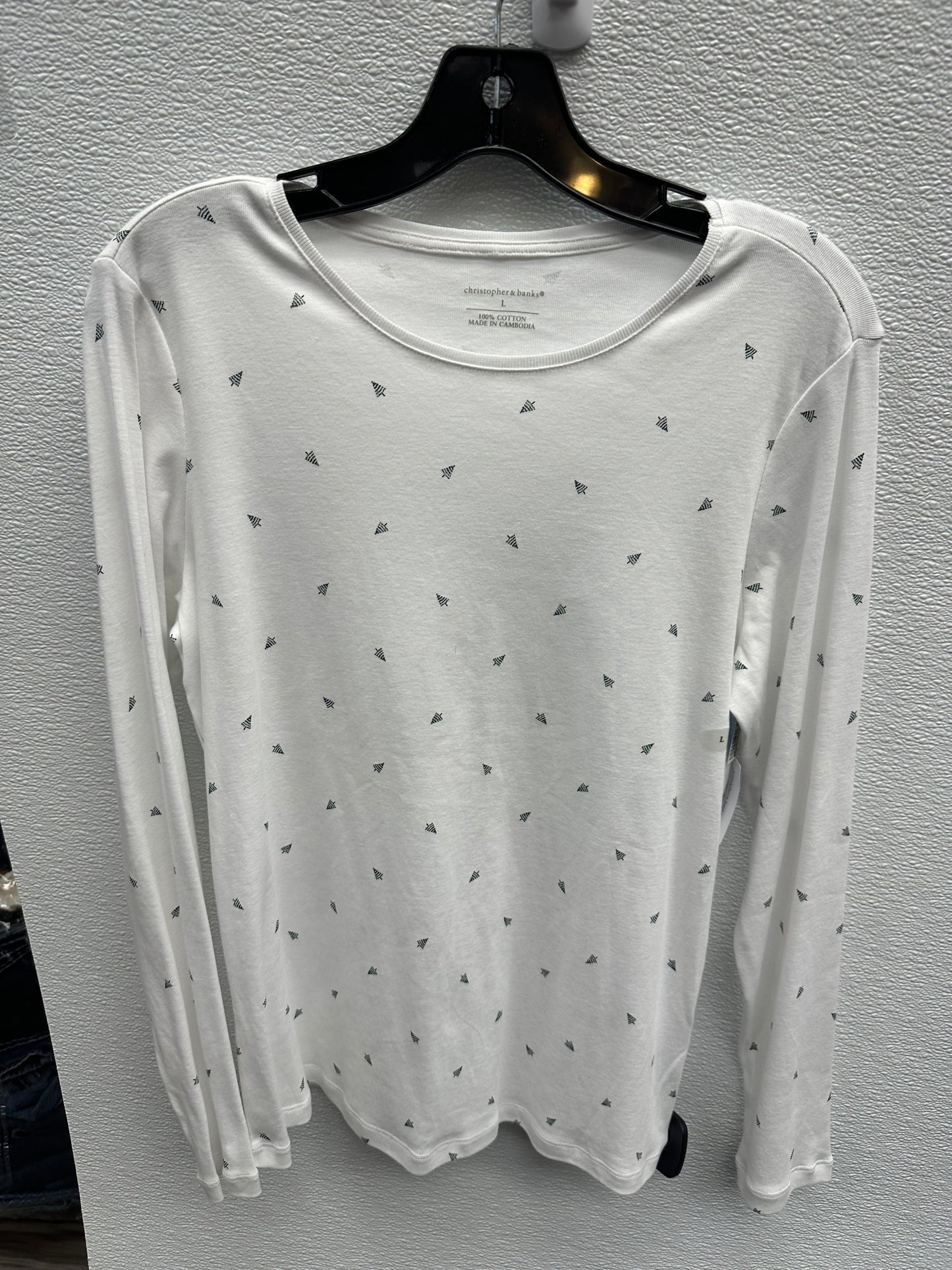 Top Long Sleeve By Christopher And Banks  Size: L