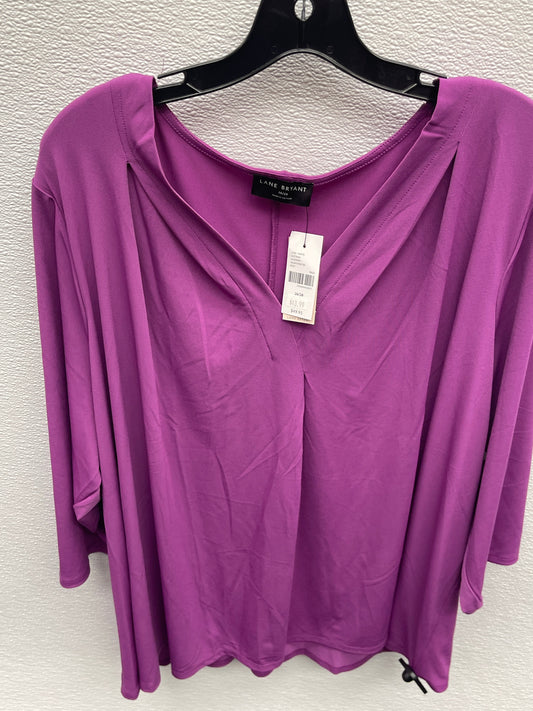 Top Short Sleeve By Lane Bryant  Size: 4x