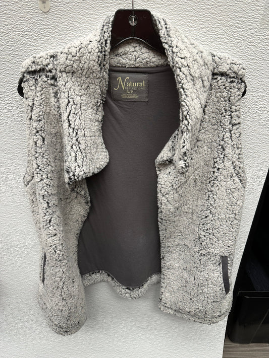 Vest Faux Fur & Sherpa By Natural Reflections  Size: S