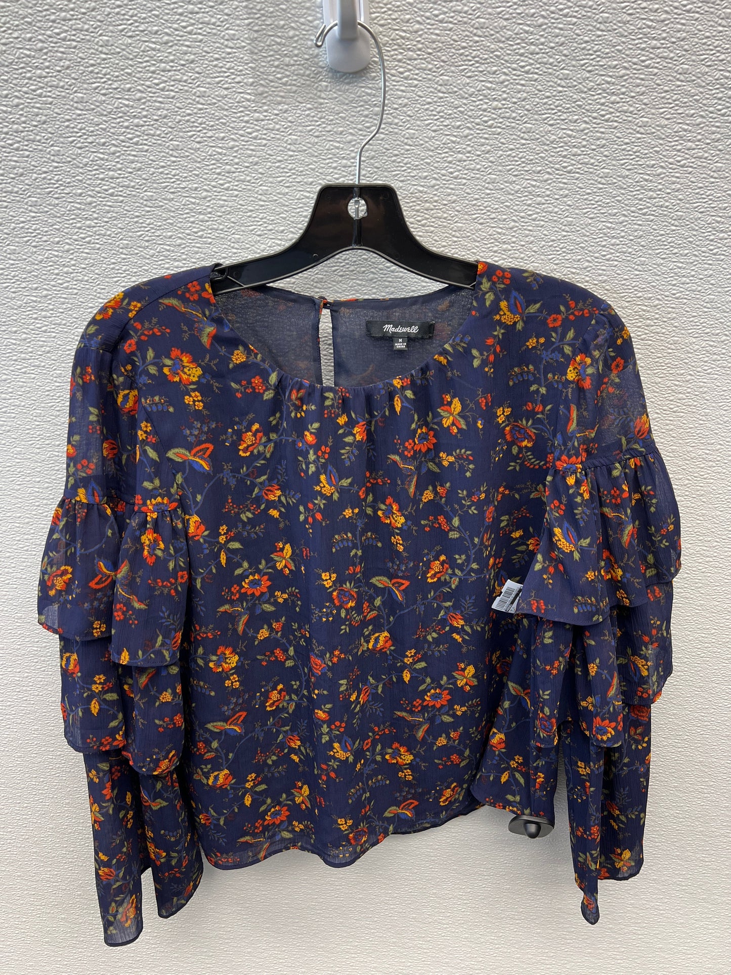 Top Long Sleeve By Madewell  Size: M