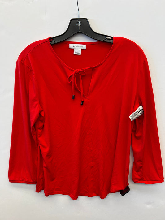 Top Long Sleeve By Liz Claiborne  Size: M