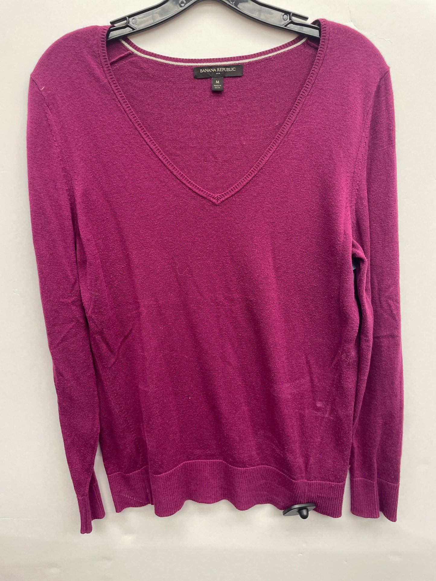 Top Long Sleeve By Banana Republic O  Size: M