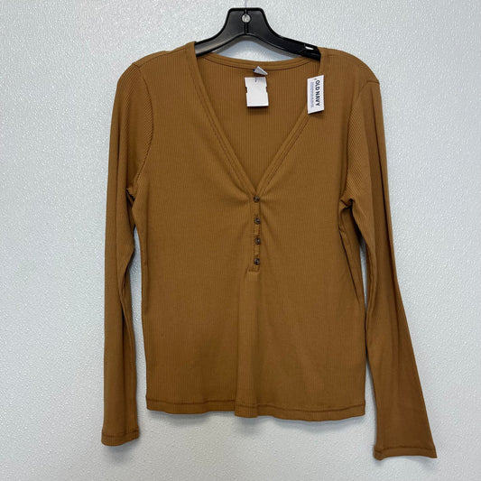 Top Long Sleeve Basic By Old Navy O  Size: L