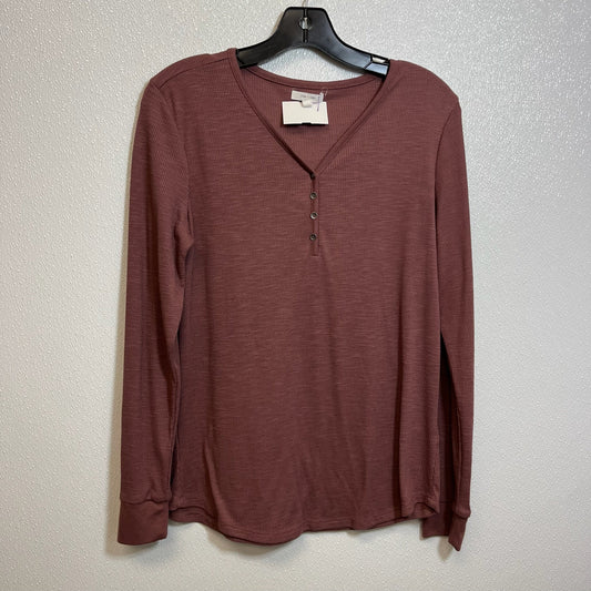 Top Long Sleeve By Maurices O  Size: L