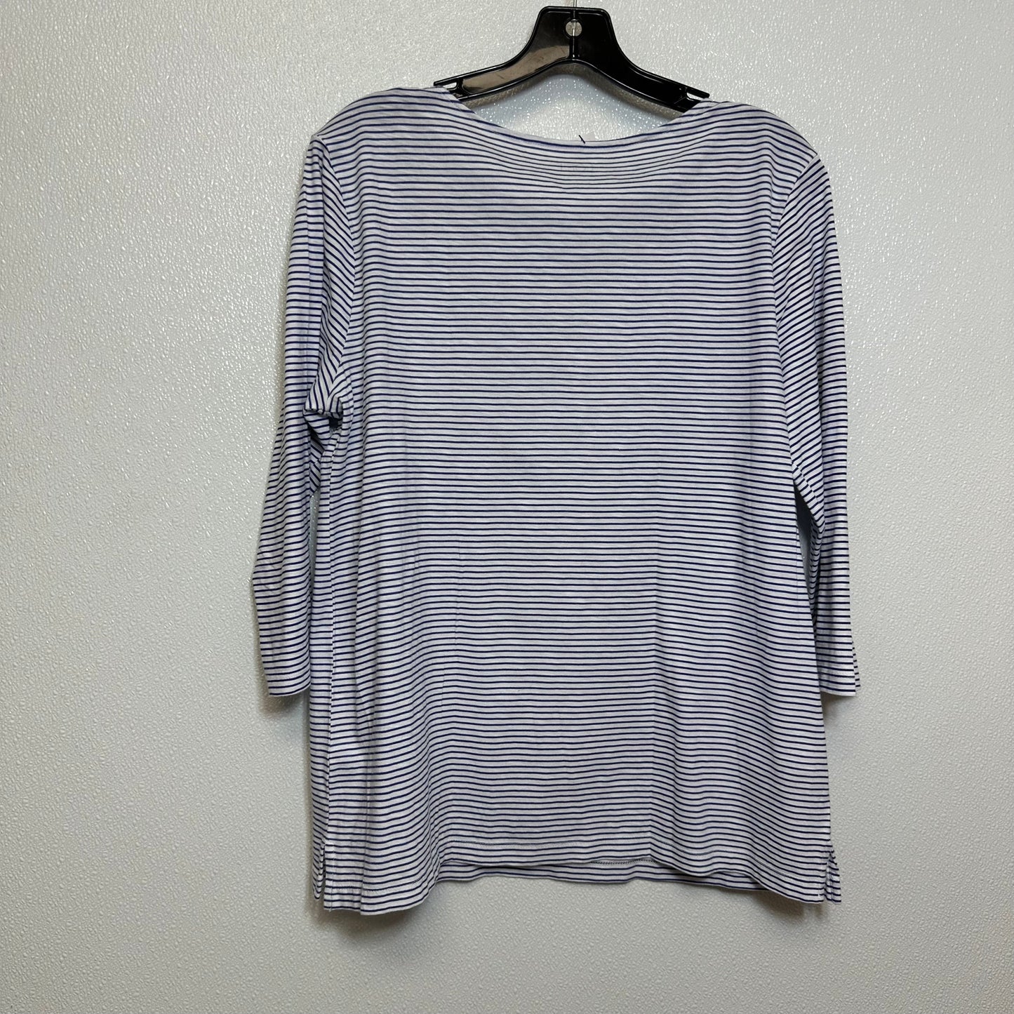 Top 3/4 Sleeve By Loft O  Size: L