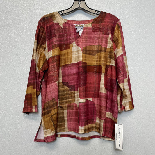 Top Long Sleeve By Alfred Dunner  Size: M