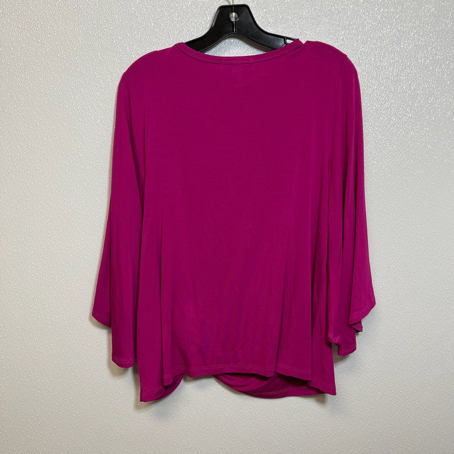 Top 3/4 Sleeve Basic By Karen Kane  Size: Xl