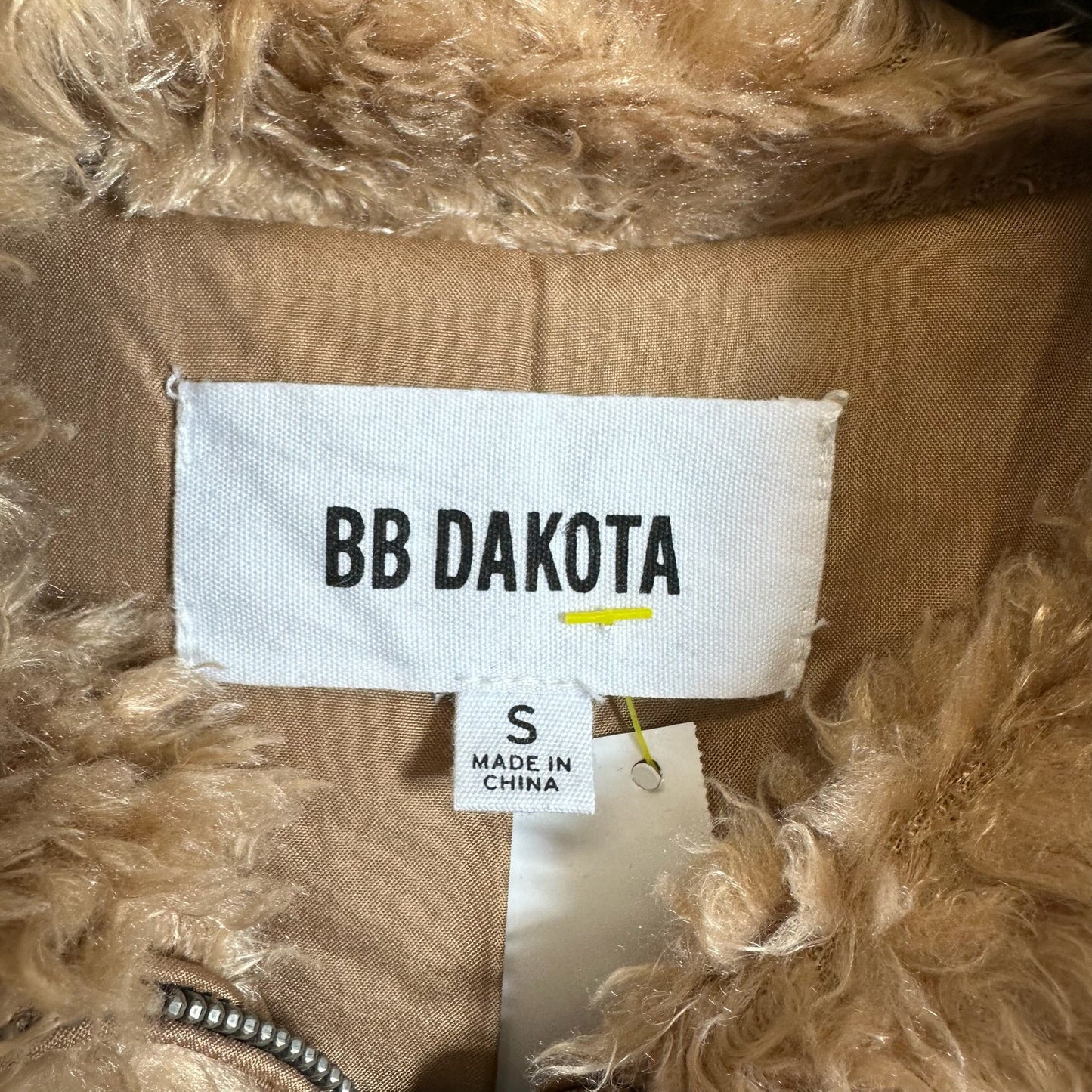 Jacket Faux Fur & Sherpa By Bb Dakota  Size: S