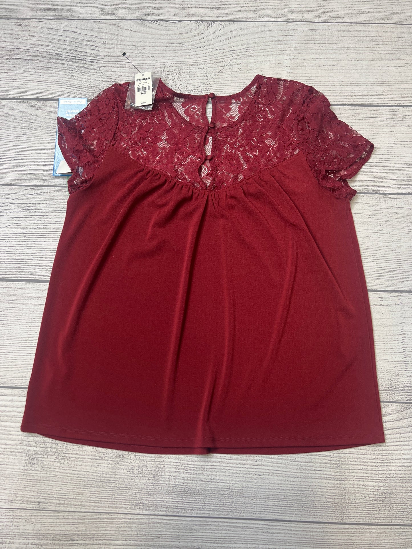 Top Short Sleeve By Express  Size: M